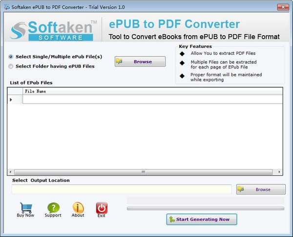 【Softaken ePUB to PDF Converter官方版本下載】Softaken ePUB to PDF Converter(ePUB轉(zhuǎn)PDF工具) v1.0 官方版本