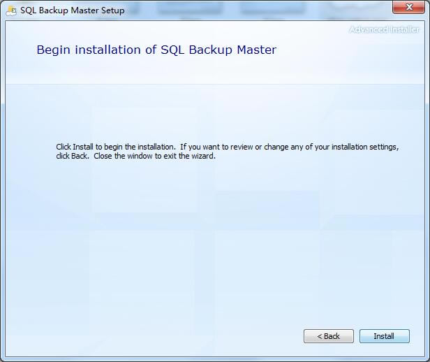 SQL Backup Master؈D