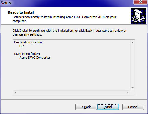 Acme DWG Converter؈D