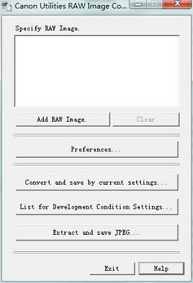 【Raw Image Converter下載】Raw Image Converter官方版本 v2.0.2.20 官方版本