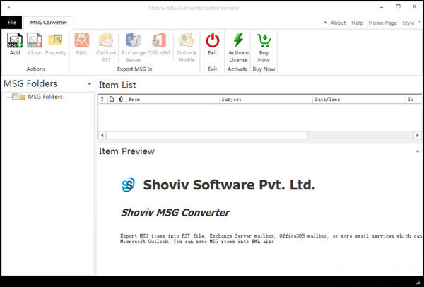 Shoviv MSG Converterٷ汾dShoviv MSG Converter(MSGD(zhun)Q) V20.5 ٷ汾