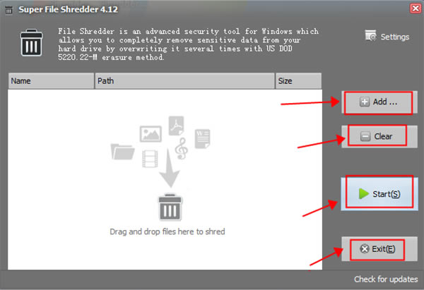 超級文件粉碎機使用教程截圖