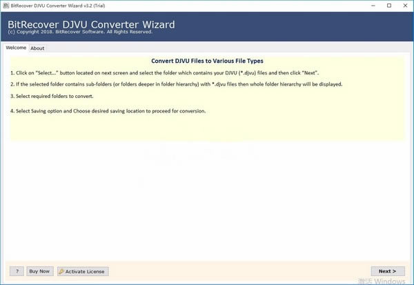 【DjVu Converter Wizard下載】DjVu Converter Wizard(DjVu轉(zhuǎn)換器) v3.2 官方版本