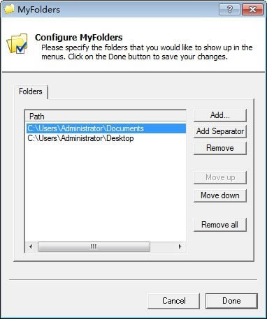 MyFolders