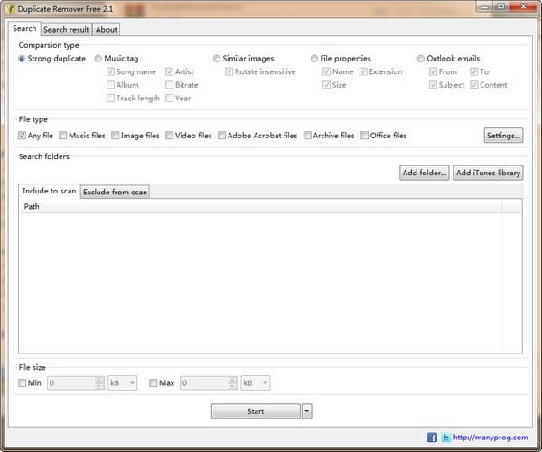 Duplicate Remover FreeDuplicate Remover Free(ظļɾ) v2.1 ٷ汾