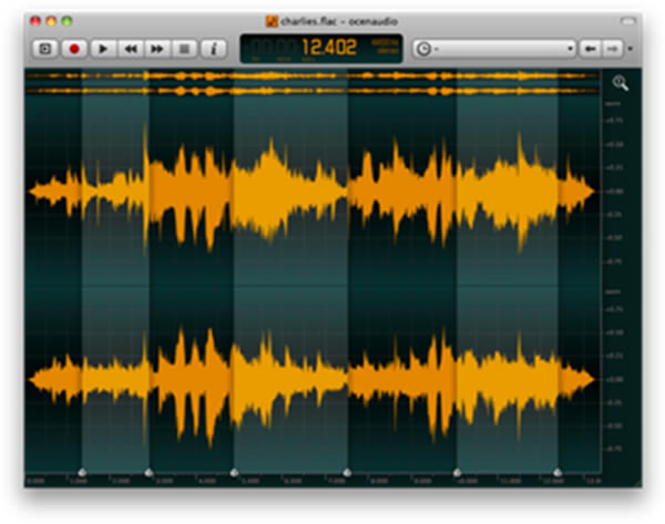 Ocenaudio���İ�ٷ������ؽ�ͼ2