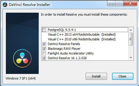 达芬奇16破解版安装方法1