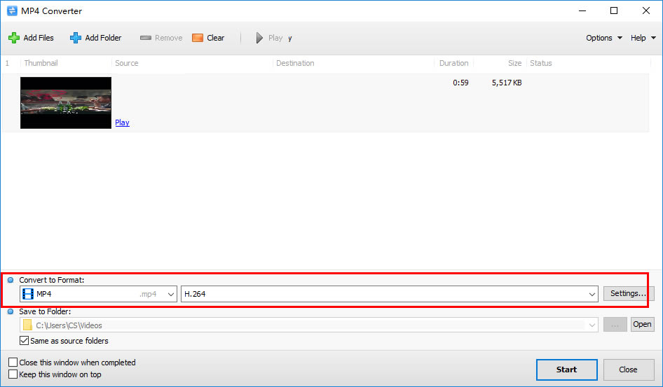 Tomabo MP4 Converter�ٷ���ʹ�÷���3