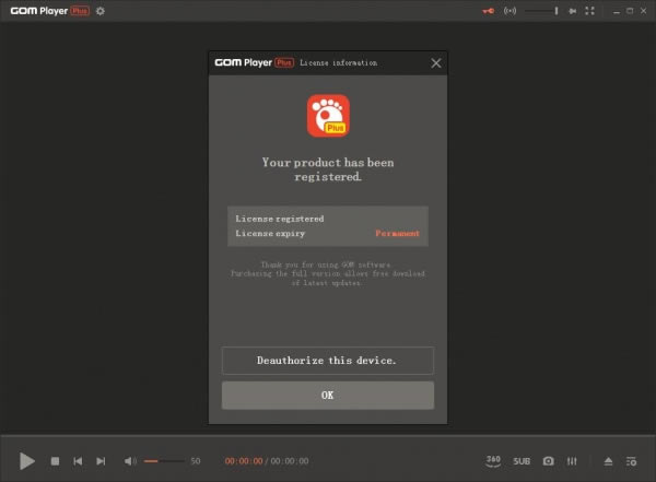 ��GOM Player Plus���������ư桿GOM Player Plus���������ư����� v2.3.88.5359 ������Ѱ�