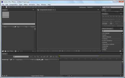 AE CS6���İ�������ɫ