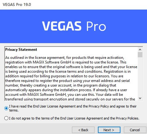 vegas pro 19ر