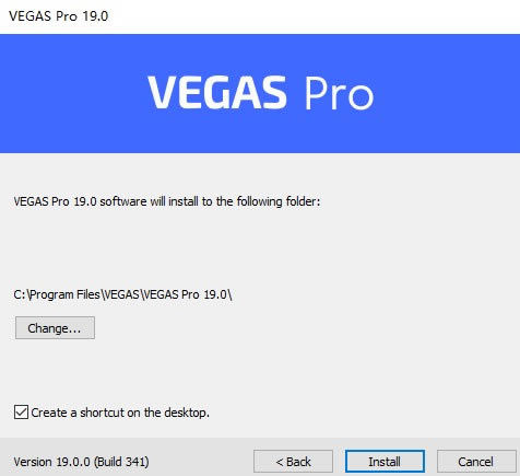 vegas pro 19ر