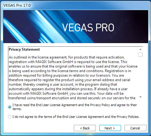 vegas pro 17ر