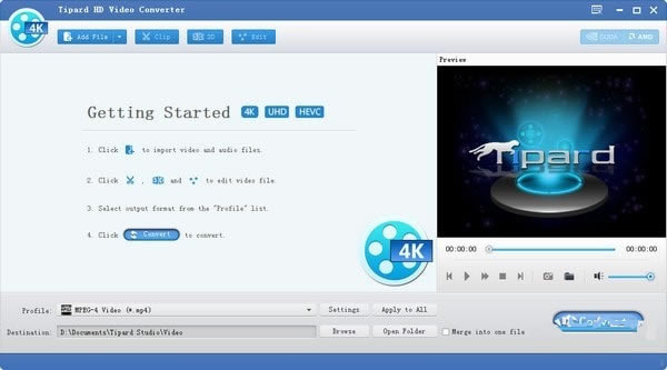 Tipard HD Video ConverterءTipard HD Video Converter(Ƶת) v9.2.36 Ѱ