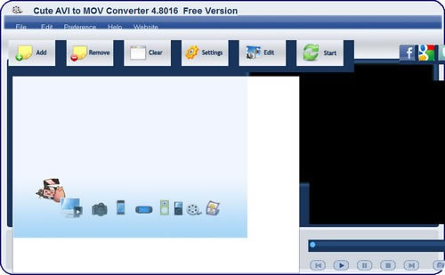 Cute AVI to MOV Converterٷ汾ءCute AVI to MOV Converter(Ƶת) v4.8.0.16 ٷ汾