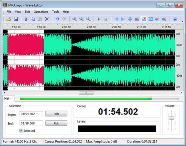 Wave Editorر桿Wave Editor(Ƶ༭) v4.0.0.0 ر