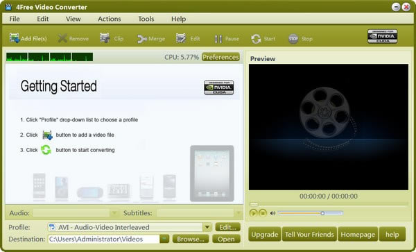 4Free Video Converterء4Free Video Converter(Ƶת) v3.84 ٷ汾