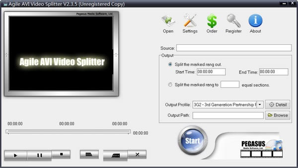 Agile AVI Video SplitterءAgile AVI Video Splitter(aviƵָ) v2.3.5 ٷ汾