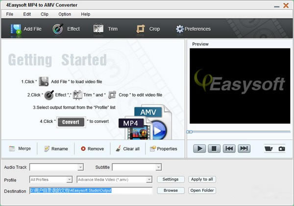 4Easysoft MP4 to AMV ConverterѰء4Easysoft MP4 to AMV Converter(๦Ƶת) v3.2.26 ٷ汾