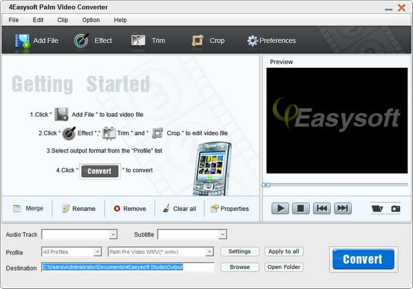 4Easysoft Palm Video Converterرء4Easysoft Palm Video Converter(Ƶת) v3.2.26 ٷ汾