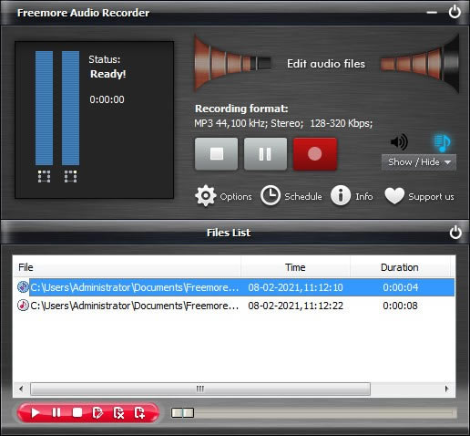 Freemore Audio RecorderءFreemore Audio Recorder v2.5.2 ٷ汾