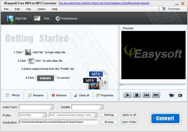 4Easysoft Free MP4 to MP3 Converterٷ汾ء4Easysoft Free MP4 to MP3 Converter v3.2.26 ٷ汾