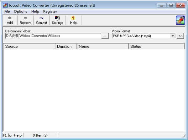 Jocsoft Video ConverterءJocsoft Video Converter(Ƶת) v1.3.8.2 ٷ汾