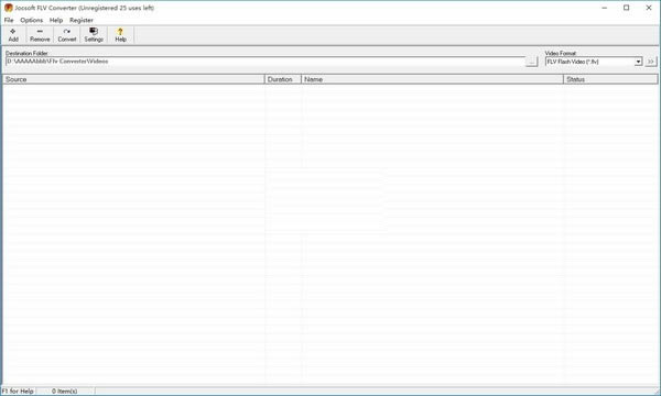 Jocsoft FLV ConverterءJocsoft FLV Converter(๦FLVת) v1.1.6.2 ٷ汾