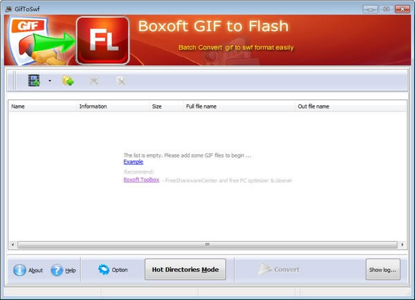 Boxoft GIF To FlashءBoxoft GIF To Flash(Ƶʽת) v1.2.0 ٷ汾