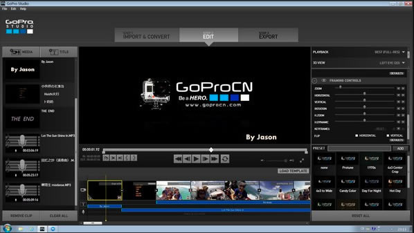��GoPro Studio���İ桿GoPro Studio���� v2.5.1.389 ����pc��