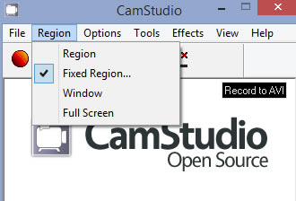 CamStudio8�����ر����ôʹ��