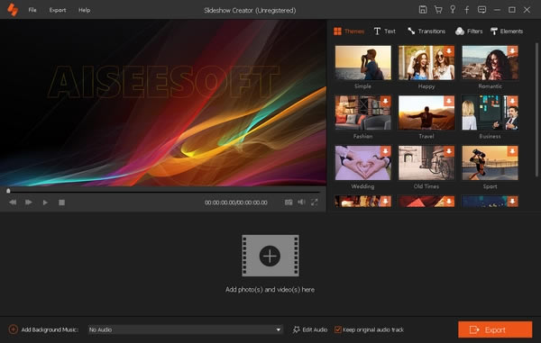��Aiseesoft Slideshow Creator�ر�����ء�Aiseesoft Slideshow Creator v1.0.22 ��ɫ���İ�