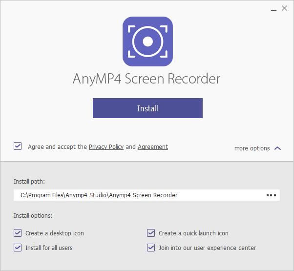 AnyMP4 Screen Recorder�ر��