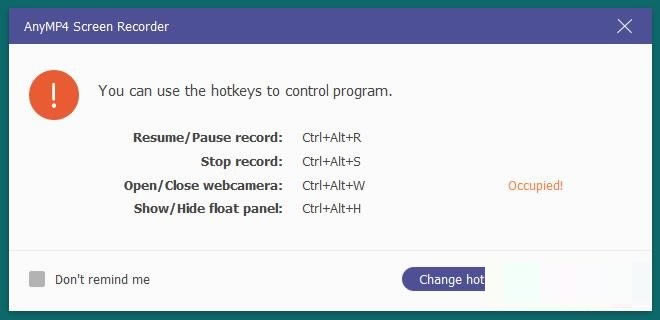 AnyMP4 Screen Recorder�ر��