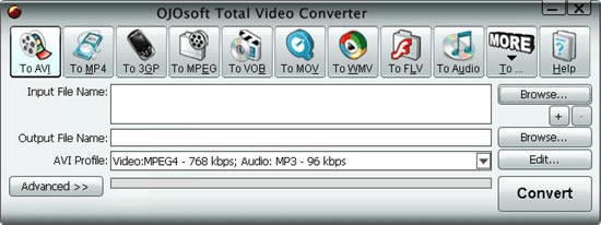 ��OJOsoft Total Video Converter�ٷ��汾���ء�OJOsoft Total Video Converter(��Ƶ��ʽת����) V2.7.6.0419 �ٷ��汾