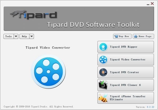 ��Tipard DVD Software Toolkit���ء�Tipard DVD Software Toolkit(��Ƶ��������) v8.2.22 �ٷ��汾