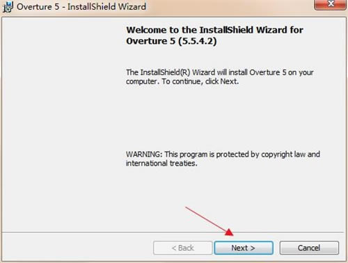 Overture5�����ƽ�氲װ�̳̽�ͼ1
