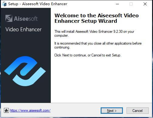 Aiseesoft Video Enhancer���İ氲װ�̳̽�ͼ2