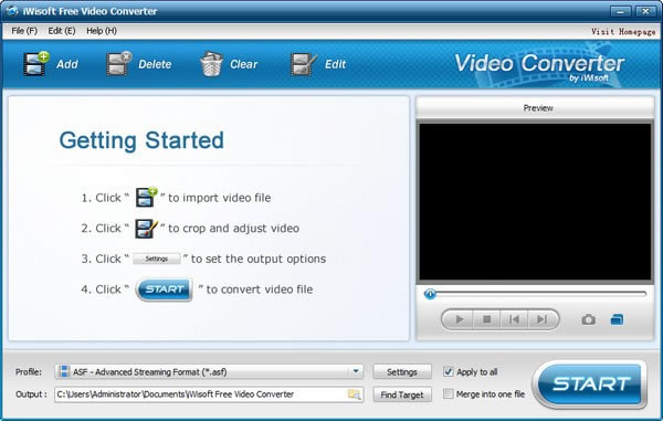 ��iWisoft Free Video Converter�ر�����ء�iWisoft Free Video Converter v1.2 �ٷ��汾