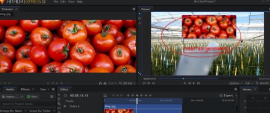 Hitfilm 3 Express������Ļ�̳̽�ͼ5