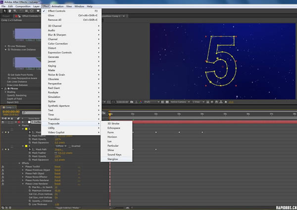 ��Starglow�����Starglow�������(AE�ǹ���Ч���) v1.56 ��ɫ��Ѱ� ��ע����-��վ