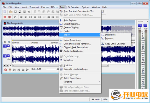 Sound ForgeءSound Forge 9.0 Pro