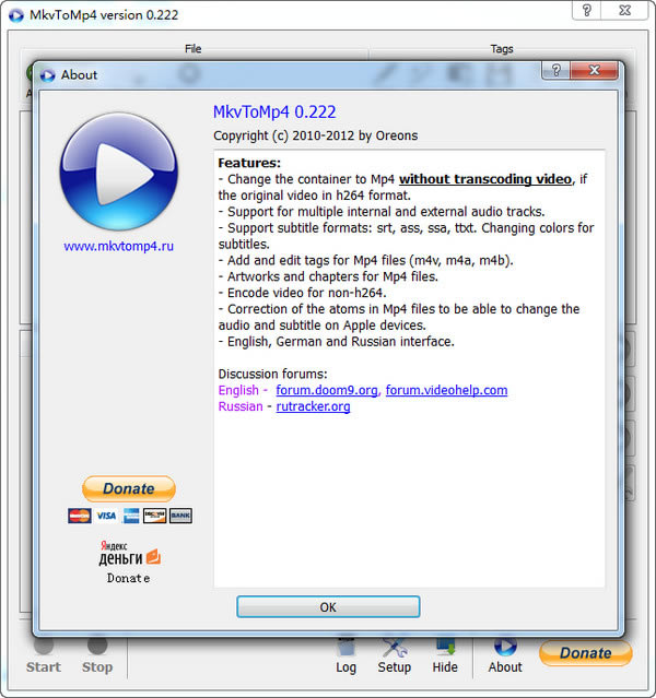 MkvToMp4桿MkvToMp4 v0.224 ٷ汾