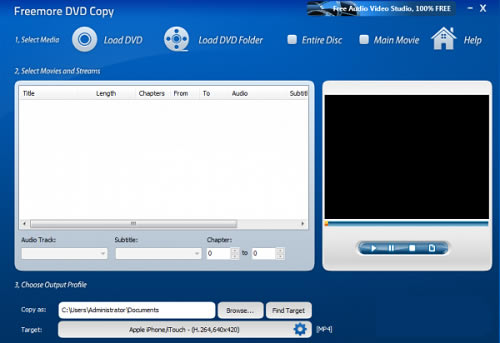 ��Freemore DVD Copy�ر�����ء�Freemore DVD Copy(dvd���̸�������) v10.8.1 �ٷ��汾