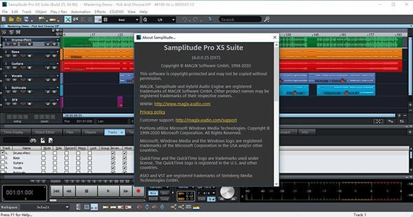 MAGIX Samplitude Pro X5 SuiteرءMAGIX Samplitude Pro X5 Suite v16.0.0.25 ٷ汾