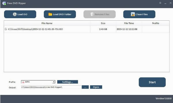 Free DVD Ripperٷ汾ءFree DVD Ripper(DVDʽת) v5.8.8.8 ٷ汾