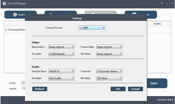 【Free DVD Ripper官方版下载】Free DVD Ripper(DVD格式转换工具) v5.8.8.8 官方版-本站
