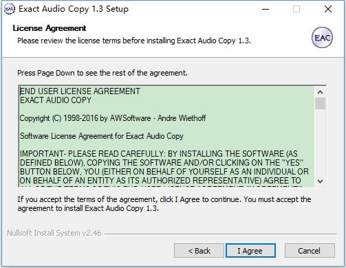 Exact Audio CopyءExact Audio Copyİ v1.3 ٷ-վ