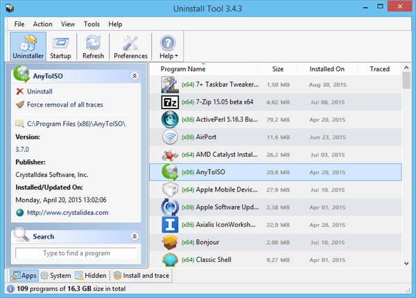 UninstallToolɫءUninstallToolɫ棨 v3.6.1.5687 pc