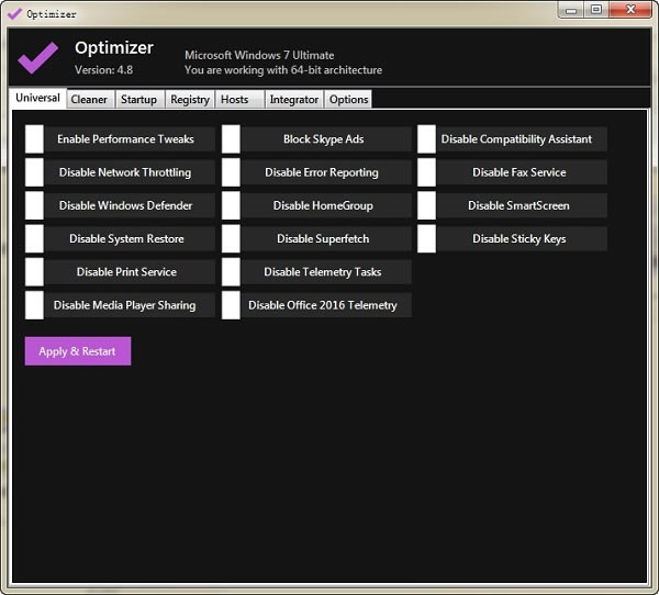 Optimizerpc桿OptimizerϵͳŻߵpc v14.2 İ